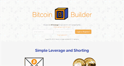 Desktop Screenshot of bitcoinbuilder.com