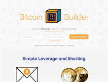 Tablet Screenshot of bitcoinbuilder.com